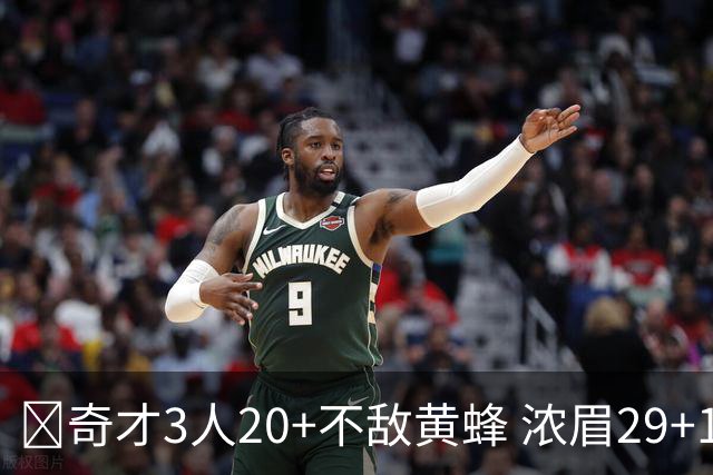 🏀奇才3人20+不敌黄蜂 浓眉29+10 特雷-杨22+6+10 米勒新高39+6